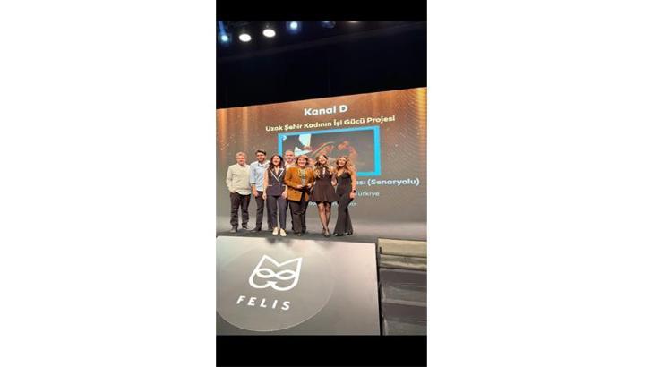 Uzak Şehir marka iş birliği Kanal D'ye ödül getirdi