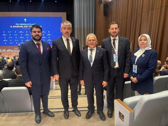 Başkan Büyükkılç, Ak Parti 175’inci genişletilmiş il başkanları toplantısına katıldı
