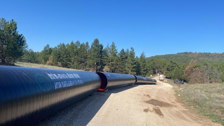 Eğirdir Gölü'ne su takviye çalışmaları