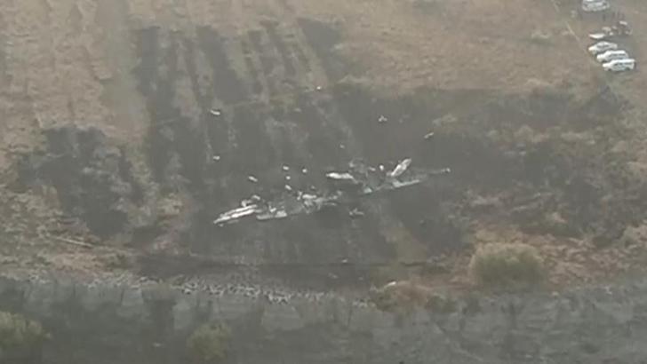 Gürcistan'da düşen uçakta son şehidin naaşına ulaşıldı