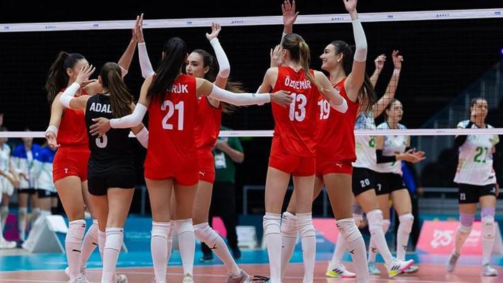 A Milli Kadın Voleybol Takımı, İslami Dayanışma Oyunları’nda namağlup şampiyon