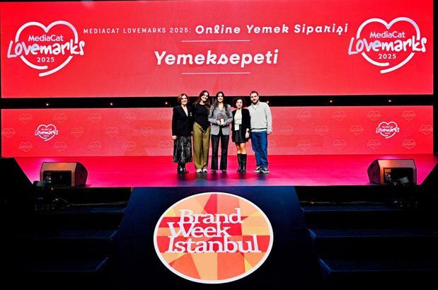 Yemeksepeti, 'Türkiye’nin Lovemark’ları’ araştırmasında en sevilen marka seçildi