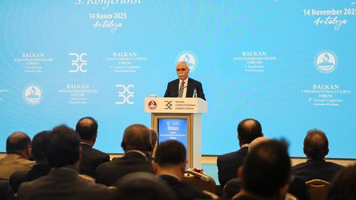 Anayasa Mahkemesi Başkanı Özkaya: Balkanlara özgü bir anayasal dayanışma modeli ortaya çıkacak