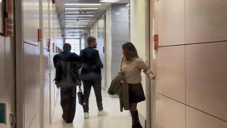 Dilan ve Engin Polat çifti ifade vermek için adliyeye geldi