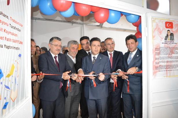 Mardin’de Şehit Kaymakam Muhammet Fatih Safitürk adına kütüphane açıldı