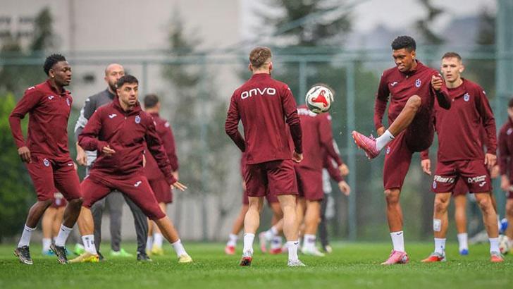 Trabzonspor, RAMS Başakşehir maçı hazırlıklarını sürdürdü