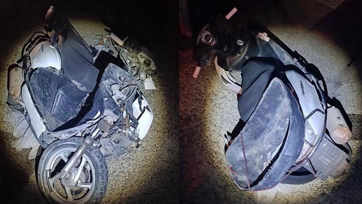 Edirne'de refüje çarpıp, devrilen motosikletin sürücüsü ağır yaralandı