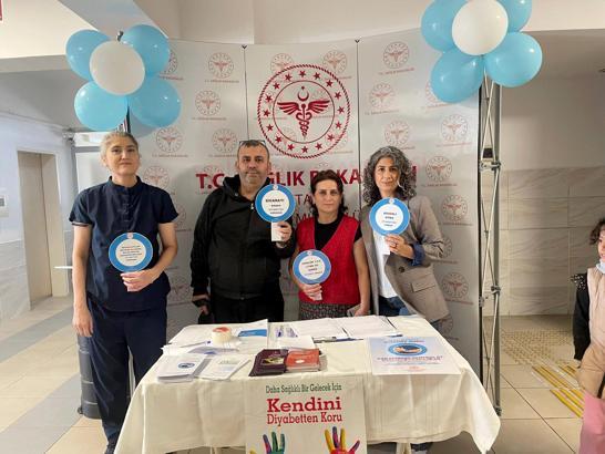 Serik'te Dünya Diyabet Günü etkinliği