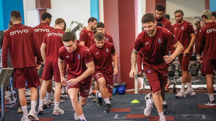 Trabzonspor kuvvet çalıştı