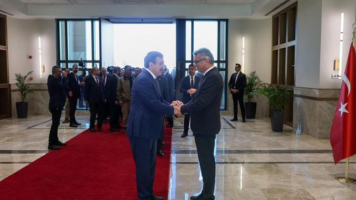 Cumhurbaşkanı Yardımcısı Yılmaz, KKTC'nin 42’nci yıl dönümü dolayısıyla düzenlenen törenlere katıldı