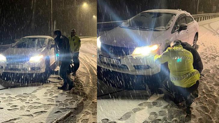 Malatya'da kar nedeniyle mahsur kalan 33 kişi kurtarıldı