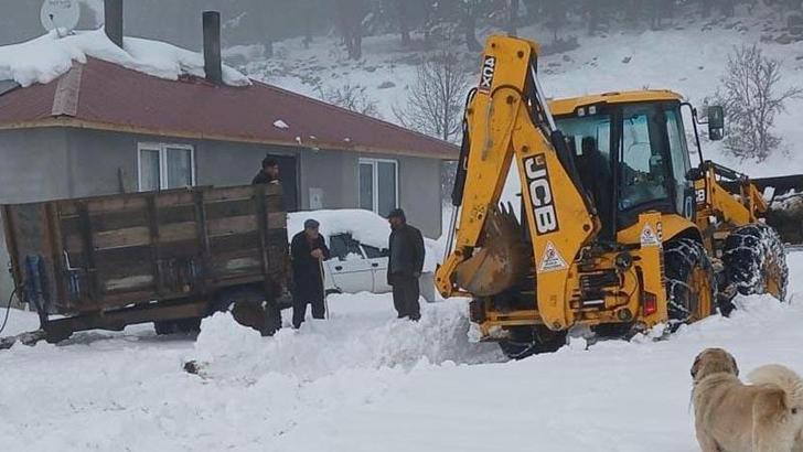Ordu’da karla kaplı yayla yolları açıldı