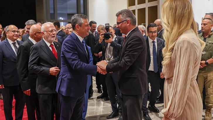 CHP Genel Başkanı Özel, KKTC Cumhuriyet Bayramı Resepsiyonu'na katıldı