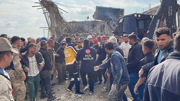 Şanlıurfa’da beton dökümü sırasında göçük: 2 ölü, 3 yaralı