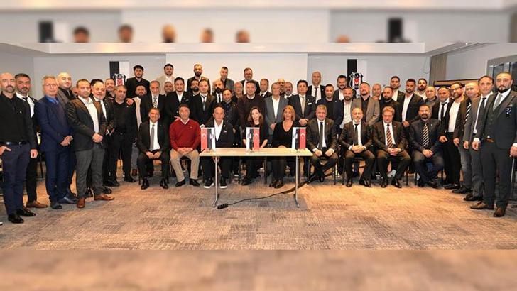 Avrupa'daki, Beşiktaş derneklerinin başkanları Köln’de toplandı
