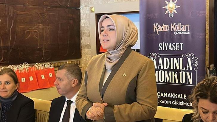 AK Parti'li Ercan: Hedefimiz her ortamda kadın temsiliyetini yüzde 50'lere ulaştırmak