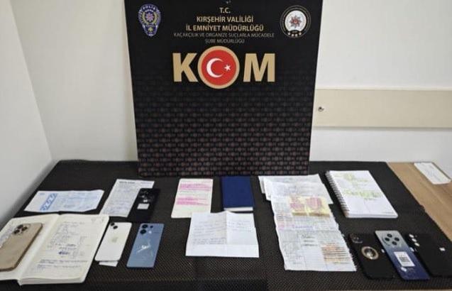 Kırşehir’de tefecilik operasyonu: 4 tutuklama