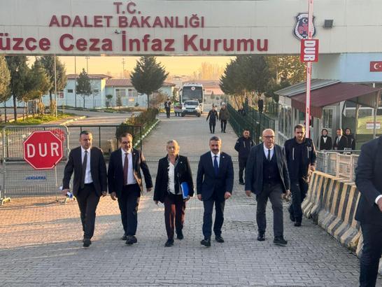 TBMM Heyeti, Düzce Cezaevi'nde inceleme yaptı