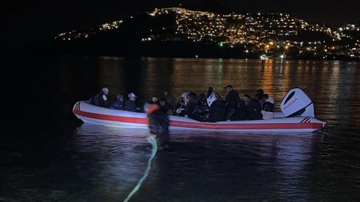 Bodrum’da 30 kaçak göçmen yakalandı, 2 göçmen kaçakçısı gözaltında