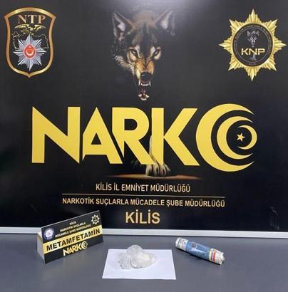 Kilis’te uyuşturucu operasyonuna 1 tutuklama