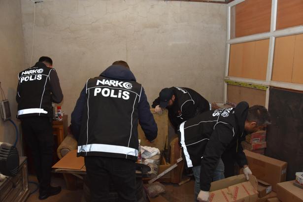Nevşehir'de helikopter destekli uyuşturucu operayonu: 40 gözaltı
