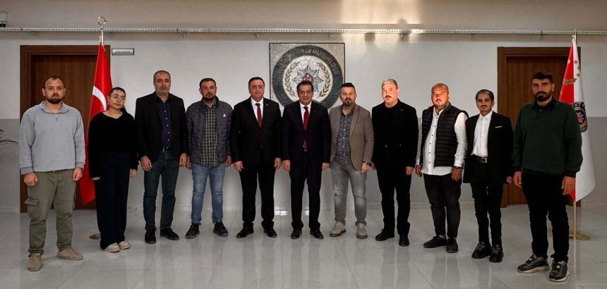 Hatay Basın Cemiyeti’nden Emniyet Müdürü Yılmaz’a ziyaret