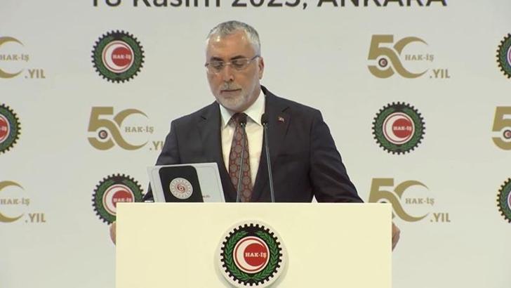 Bakan Işıkhan: İşçilerde sendikalaşma oranı yüzde 14,02 seviyelerine yükseldi