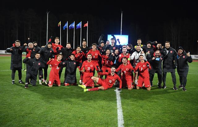 Ümit Milli Futbol Takımı, Litvanya'yı 2-1 yendi