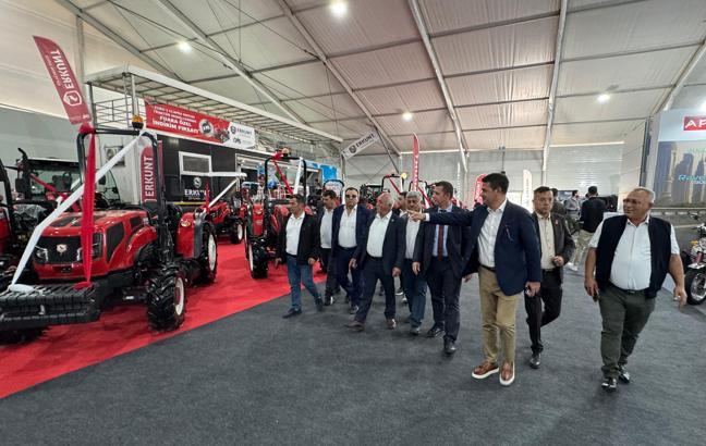 Milaslı Muhtarlar GrowTech 2025 Fuarı'na katıldı