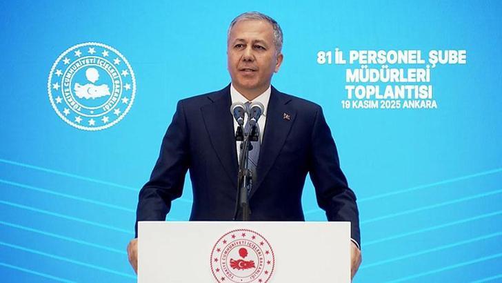 Bakan Yerlikaya: Emniyet personelimize zorunlu 2'nci şark tebligatı yapılmayacak