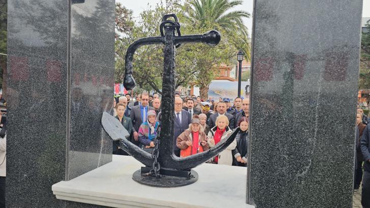 Batan Kafkametler gemisindeki mürettebat için yapılan anıt, facianın yıl dönümünde açıldı