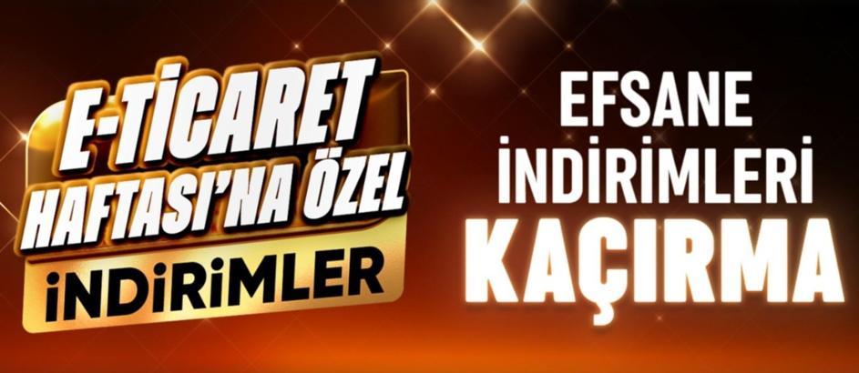 Hepsiburada’dan, ‘E-Ticaret Haftası’na özel indirimler