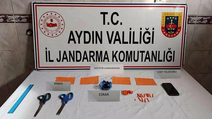 Aydın'da uyuşturucu operasyonu; 1 gözaltı