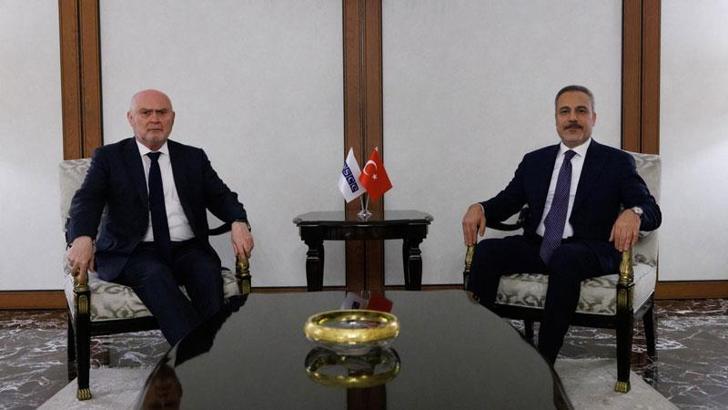 Bakan Fidan, AGİT Genel Sekreteri Sinirlioğlu ile görüştü