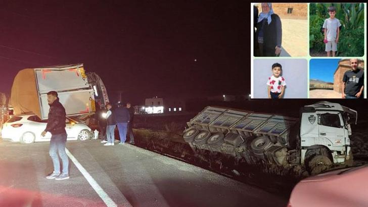 Diyarbakır'da 5 aracın karıştığı kazada ölen 4 kişi toprağa verildi