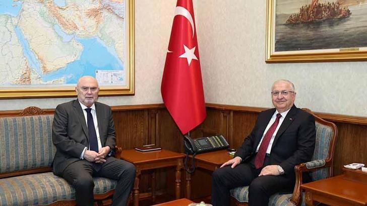 Bakan Güler, AGİT Genel Sekreteri Sinirlioğlu ile bir araya geldi