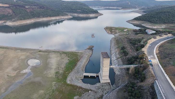 İstanbul'un barajlarındaki doluluk oranı yüzde 20'ye indi