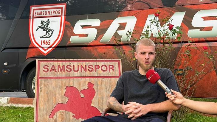 Samsunsporlu Drongelen: Konferans Ligi’nde kupa hayali için erken ama her maçı kazanmayı hedefliyoruz