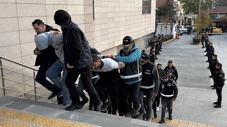 Eskişehir'de suç örgütü operasyonu; 20 gözaltı