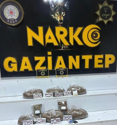 Gaziantep'te uyuşturucu operasyonuna 3 gözaltı