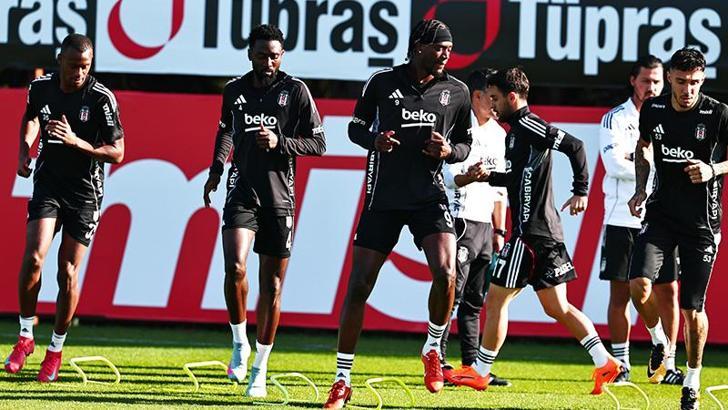 Beşiktaş, Samsunspor maçı hazırlıklarına devam etti