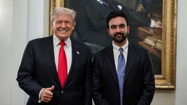 Trump, Mamdani ile Beyaz Saray'da bir araya geldi