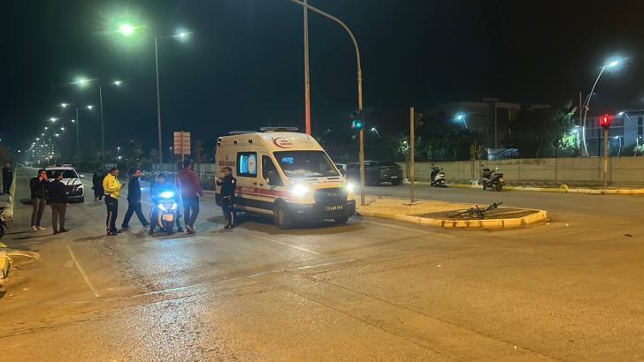 Otomobil bisiklete çarptı; 1 ölü