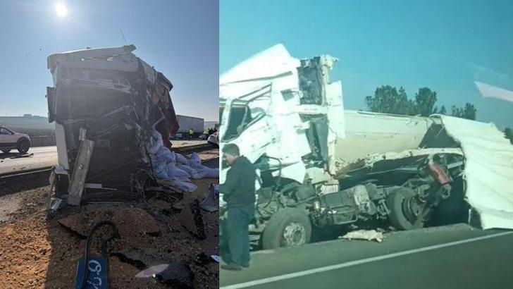 Diyarbakır'da 3 aracın karıştığı kaza; 1'i ağır 3 yaralı