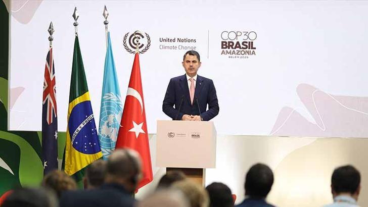 Bakan Kurum: Türkiye, COP31’de ev sahipliği yapacak
