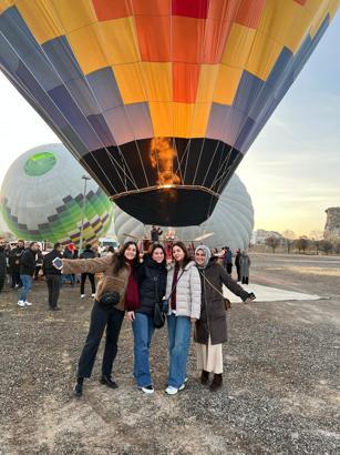 Kapadokya'da balonlar bu kez öğretmenler için havalandı/Ek fotoğraflar