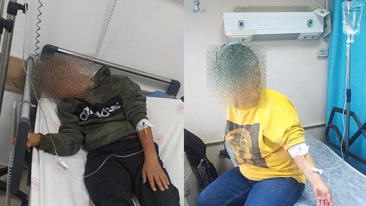 Sucuklu tost yiyen anne ile oğlu hastanelik oldu