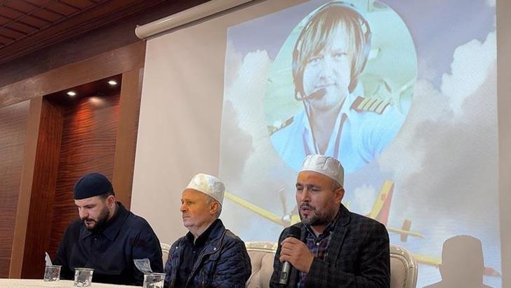 Şehit Pilot Hasan Bahar için mevlit okundu