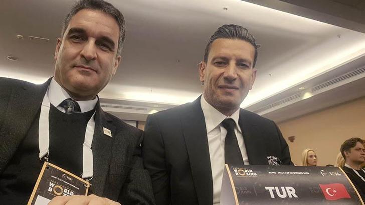Suat Hekimoğlu, World Boxing başkanlık seçimi için Roma’da