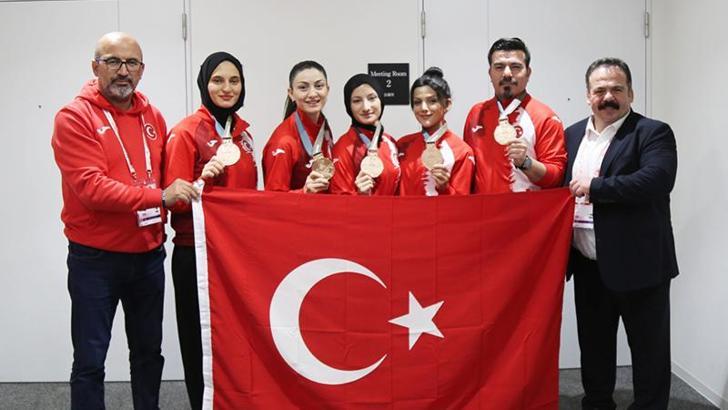 Deaflympics’te, A Milli Karate Takımı'ndan ilk günde 3 madalya